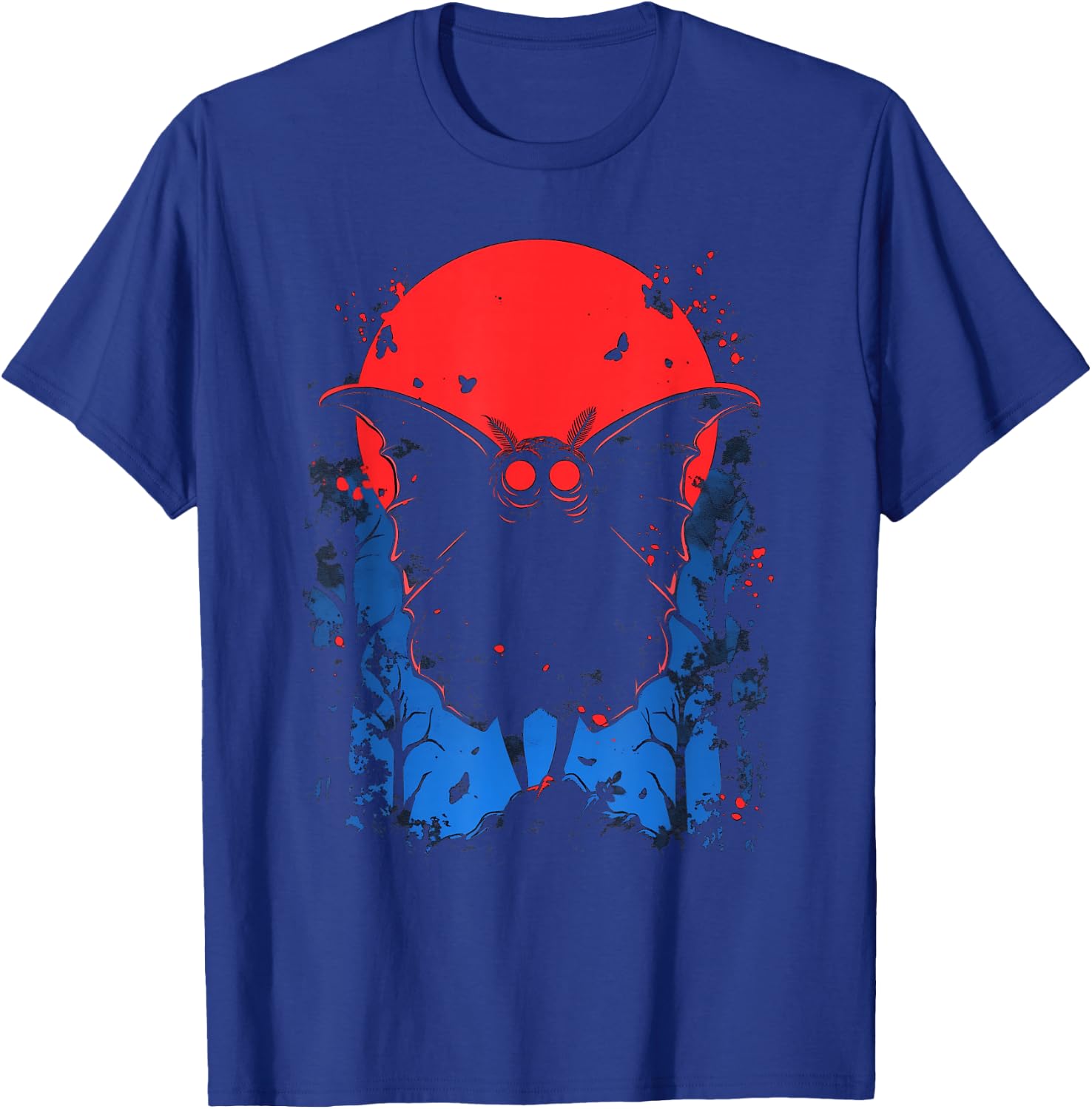 Cute Mothman Cryptid West Virginia Cryptozoology Cryptidcore , black T-Shirt - T-Shirt | Royal
