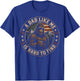Funny Bigfoot A Dad Like Me is Hard to Find Father's Day T-Shirt - T-Shirt | Royal
