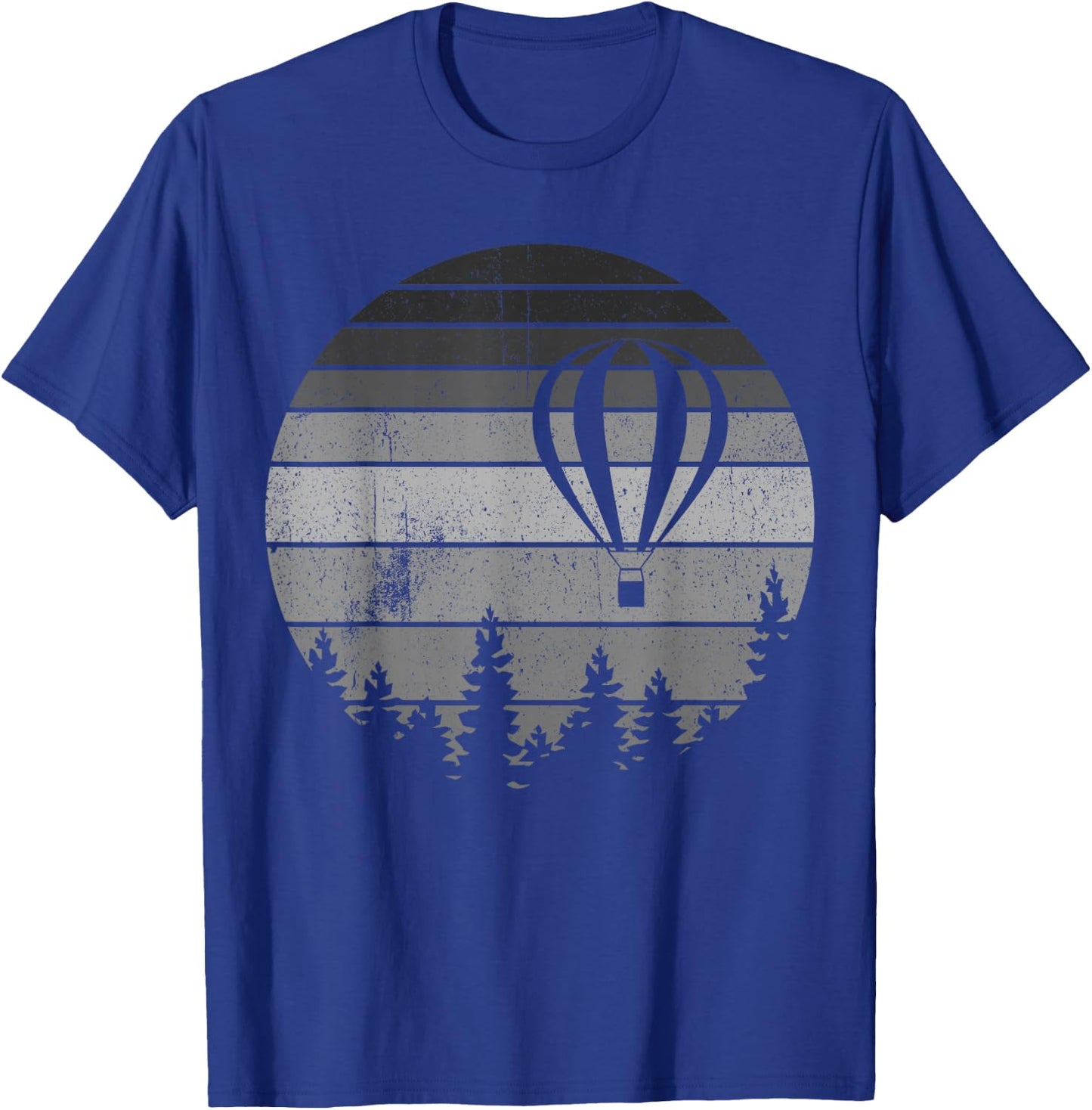 Vintage Hot Air Balloon Festival Balloonist Fly Ballooning T-Shirt - T-Shirt | Royal