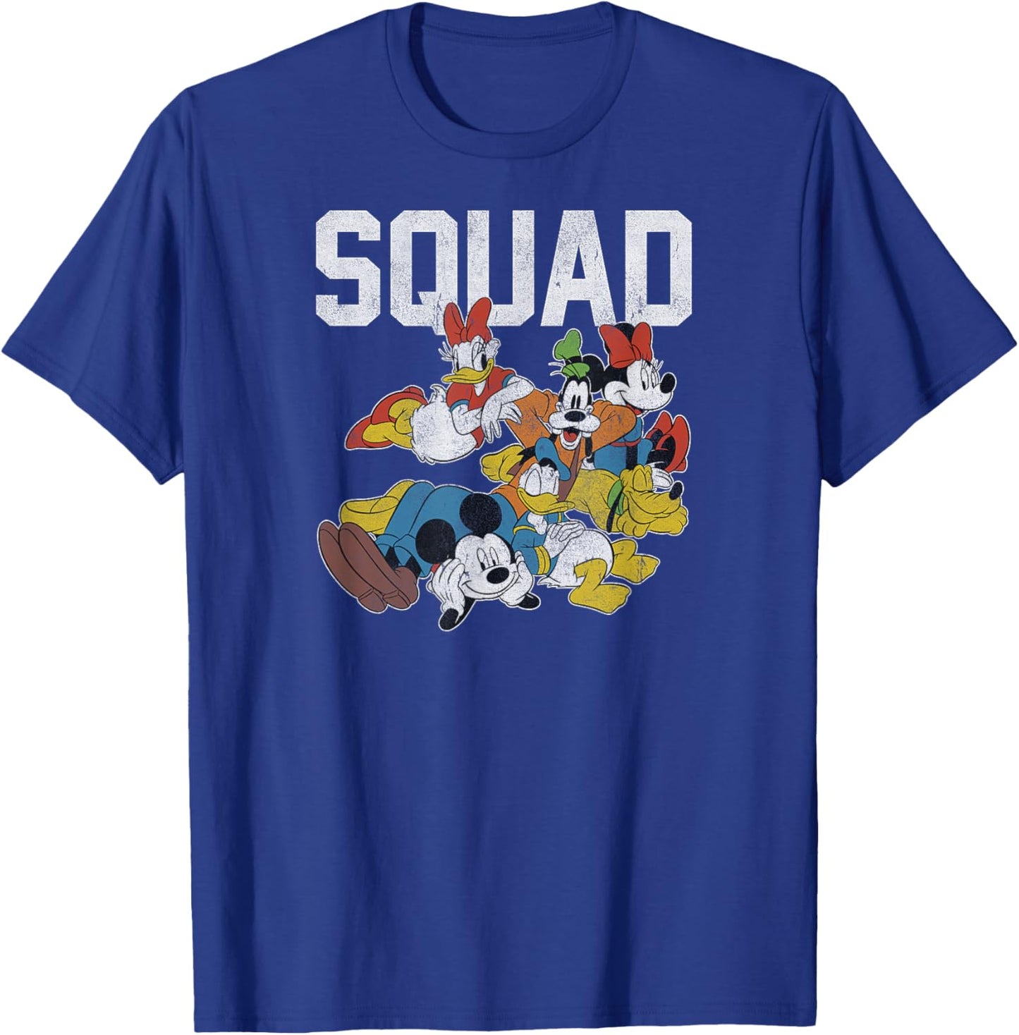 Disney - Mickey Mouse and Friends Squad T-Shirt - T-Shirt | Royal