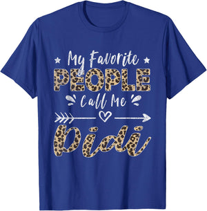 My Favorite People Call Me Didi Leopard T-Shirt - T-Shirt | Royal
