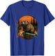 Beaver Forest Landscape Artwork Animal Art Nature Wildlife T-Shirt - T-Shirt | Royal