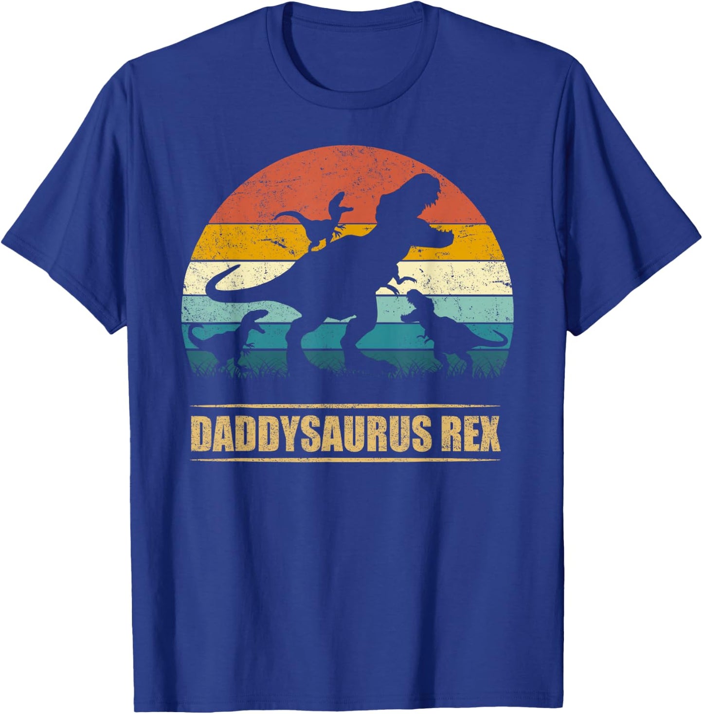 Daddysaurus Rex 3 kids T-Shirt - T-Shirt | Royal