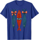 Sardines Patriotic Coquette Bow 4th of July Women Girls T-Shirt - T-Shirt | Royal