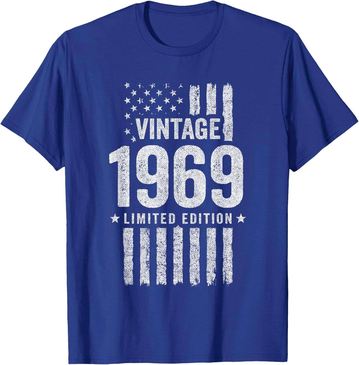 1969 Birthday - Born in 1969 - Limited Edition Vintage 1969 T-Shirt - T-Shirt | Royal