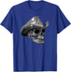 Diamond Skull with Cowboy Hat , black T-Shirt - T-Shirt | Royal
