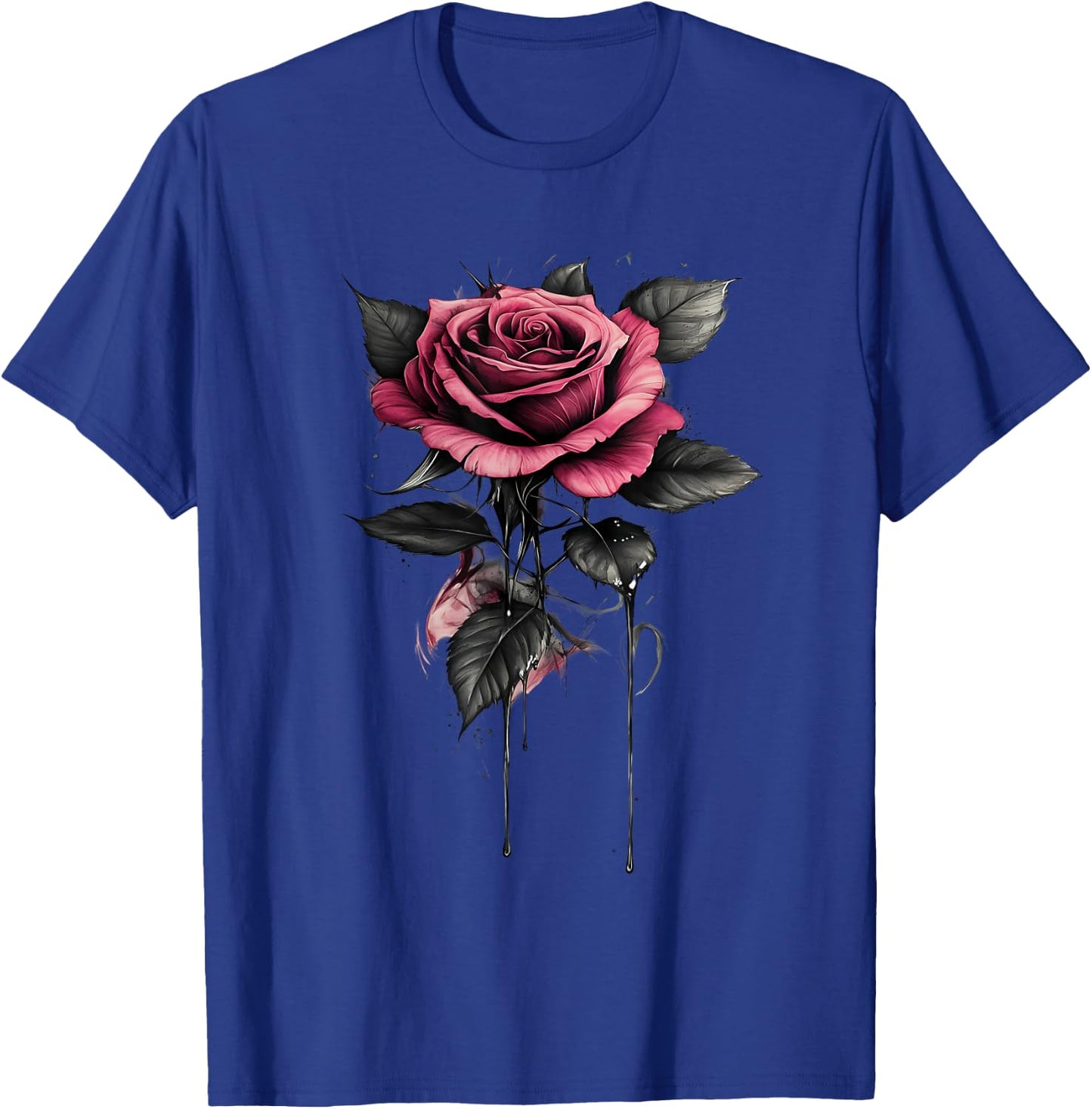 Pink Rose Flower Botanist Garden Flower Rose T-Shirt - T-Shirt | Royal