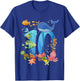 10 Years Old Sea Fish Ocean Animal 10th Birthday Boy Girl T-Shirt - T-Shirt | Royal