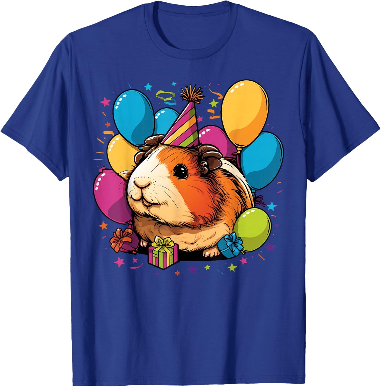 Celebration Guinea Pig Event Birthday Party Guinea Pig T-Shirt - T-Shirt | Royal