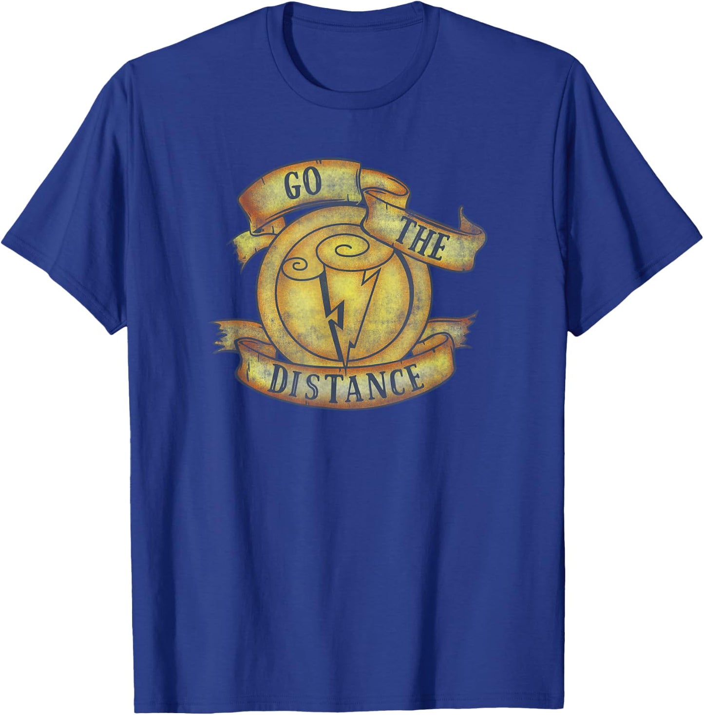 Disney Hercules Go The Distance Gold Medal T-Shirt - T-Shirt | Royal