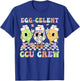 Egg-Celent CCU Crew Eggs Nurse Nursing Easter Day Men Women T-Shirt - T-Shirt | Royal