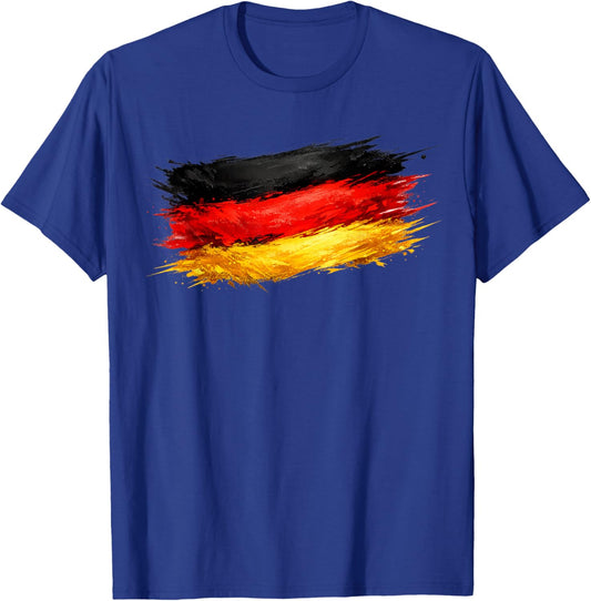 Fußball - Deutschland Fan T-Shirt - T-Shirt | Royal