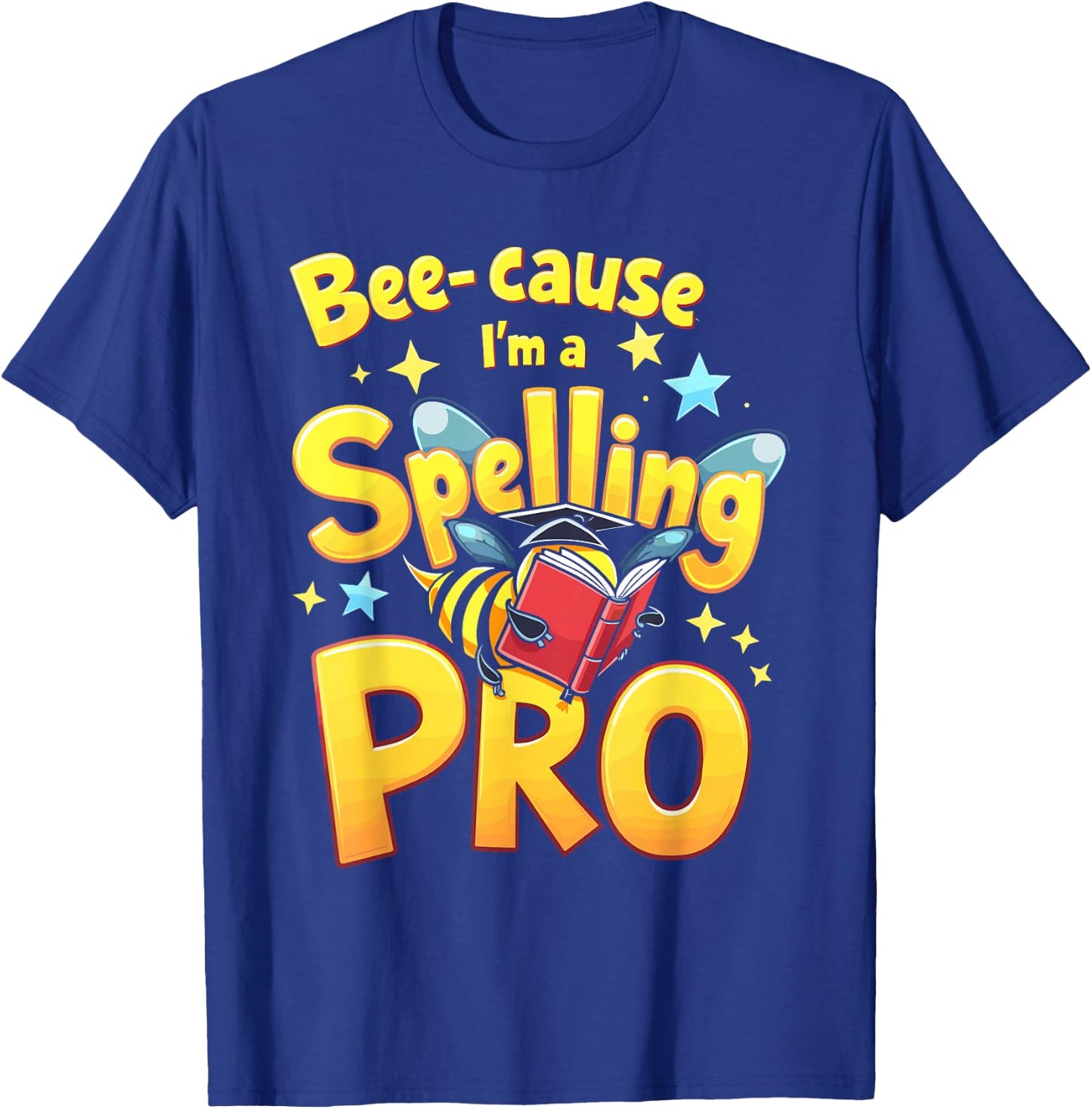 Spelling Bee Humour Spelling Champion Word Nerd Spelling T-Shirt - T-Shirt | Royal