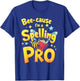 Spelling Bee Humour Spelling Champion Word Nerd Spelling T-Shirt - T-Shirt | Royal