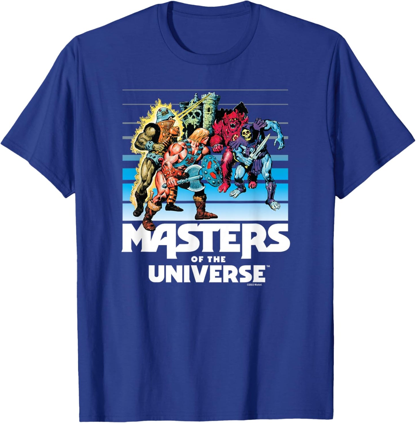 The Masters of the Universe Fade T-Shirt - T-Shirt | Royal