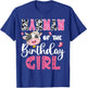 Mawmaw Of The Birthday Girl Farm Cow 1St Birthday Party T-Shirt - T-Shirt | Royal