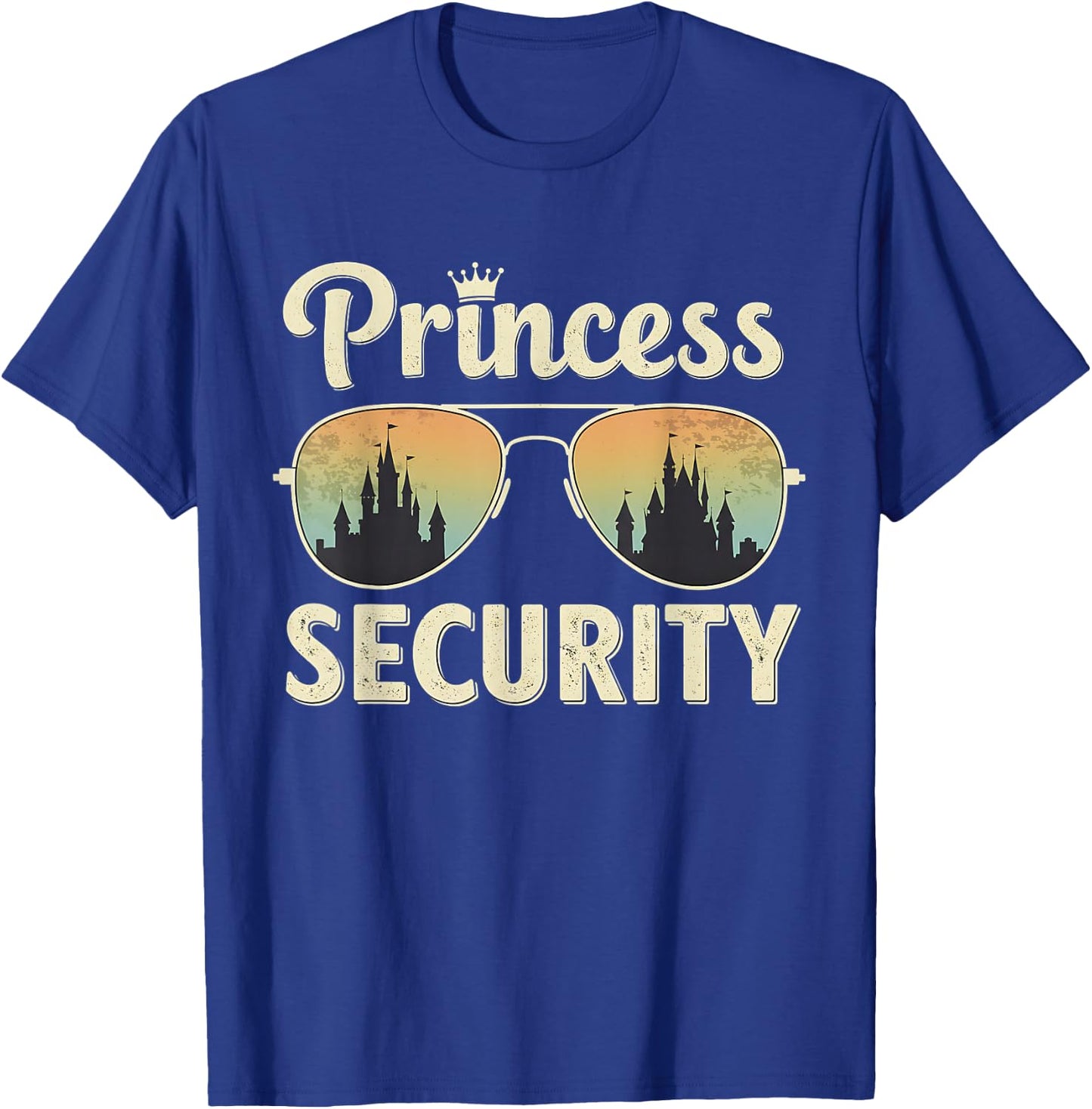 Princess Security Squad Vacation Family Matching T-Shirt - T-Shirt | Royal