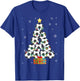 Soccer Christmas Tree Xmas Player Boys Girls Men Women Kids T-Shirt - T-Shirt | Royal