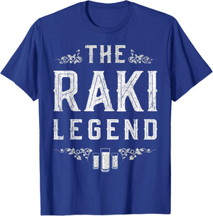 The Raki Legend Istanbul Turkish Türkei Turkey Türk Türkiye T-Shirt - T-Shirt | Royal
