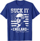 Suck-It England Funny 4th of July George Washington 1776 T-Shirt - T-Shirt | Royal