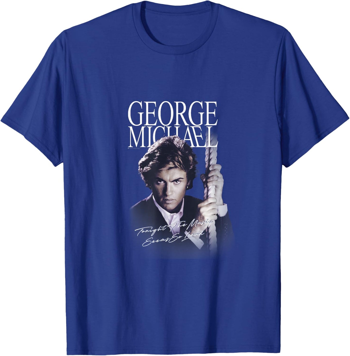 Retro Icon George Michael , Black, S T-Shirt - T-Shirt | Royal