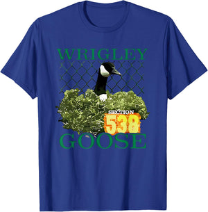 Wrigley Goose Section 538 T-Shirt - T-Shirt | Royal