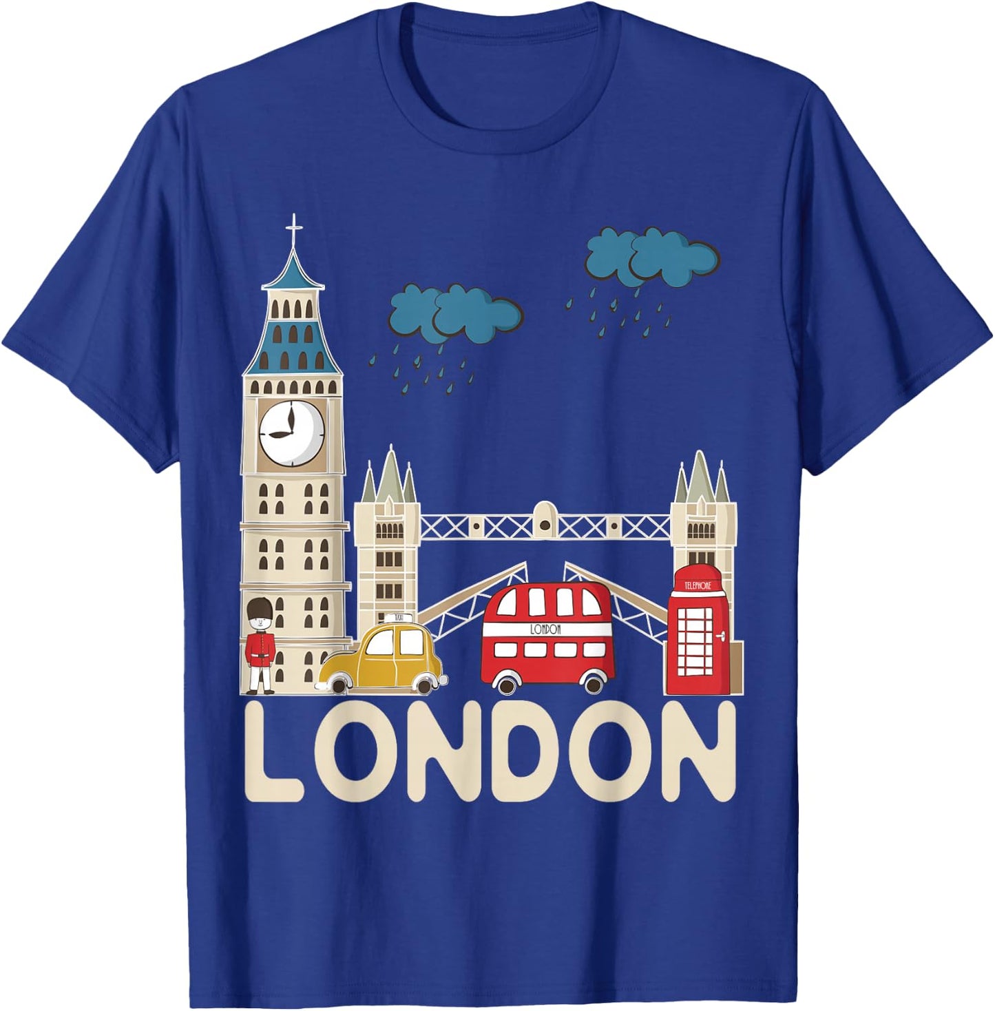 London Souvenir T-Shirt - T-Shirt | Royal