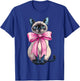 Coquette Bow Siamese Cat Mom Cute Pink Mothers Day Mom Girl T-Shirt - T-Shirt | Royal