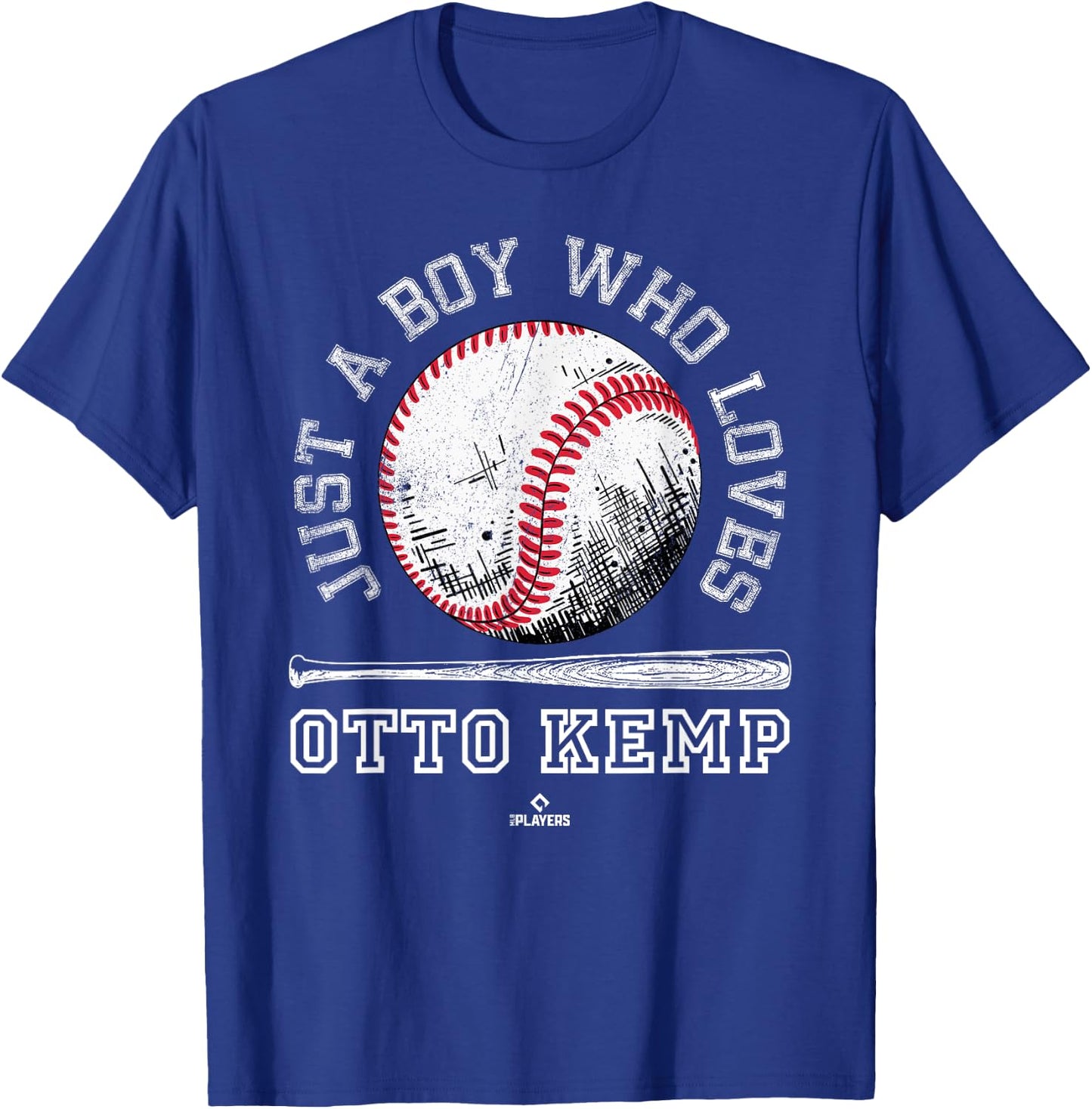 Boy Who Loves Otto Kemp Prospect Baseball Fan Gear T-Shirt - T-Shirt | Royal