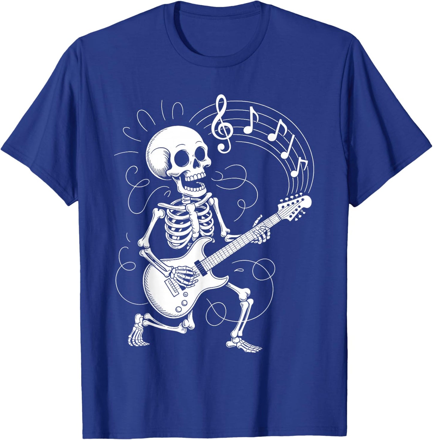 Funny Guitar Design Women Guitarist Guitar Player T-Shirt - T-Shirt | Royal