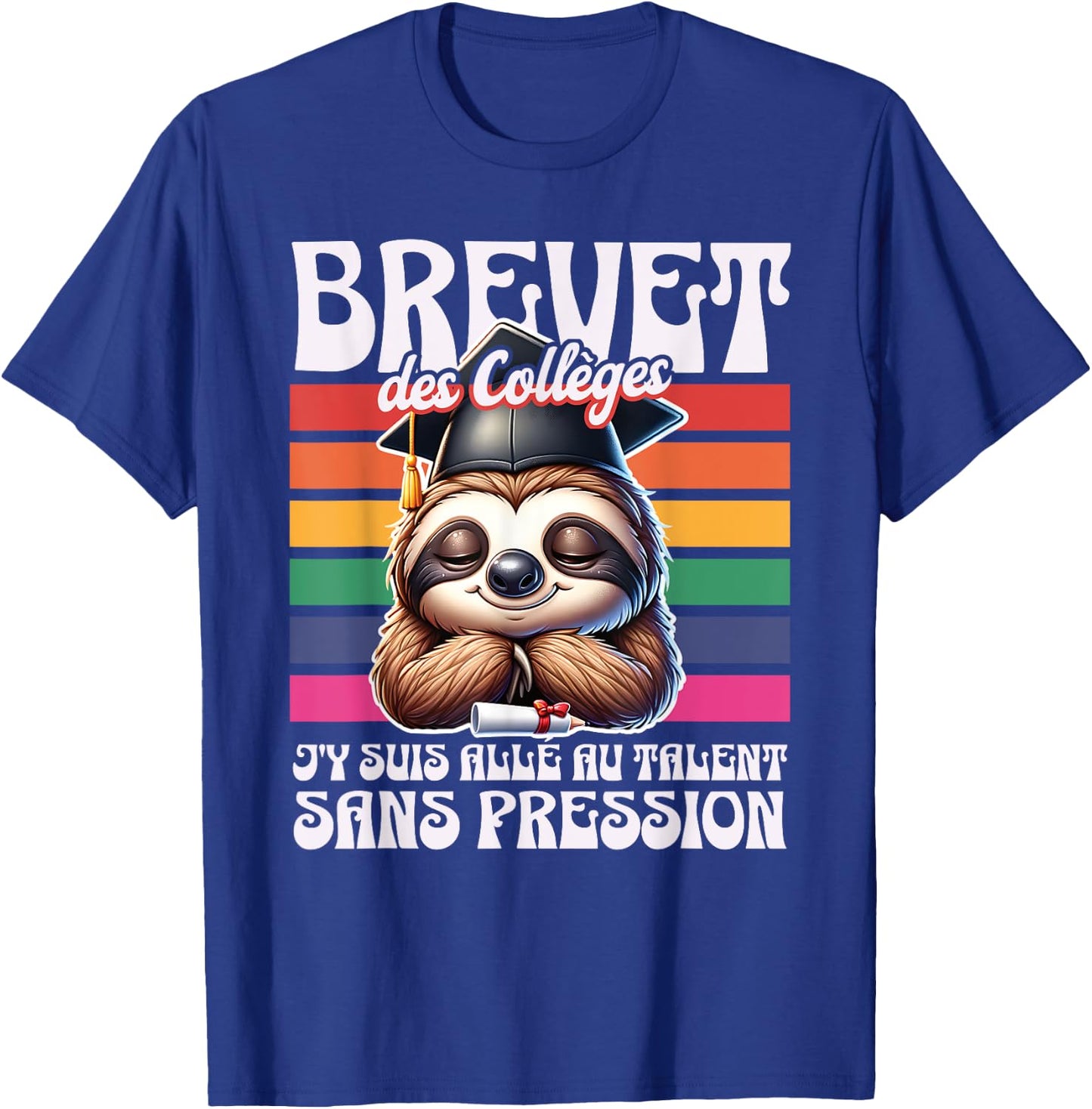 Colleges Patent I Went There To Talent Without Pressure , Black, S T-Shirt - T-Shirt | Royal