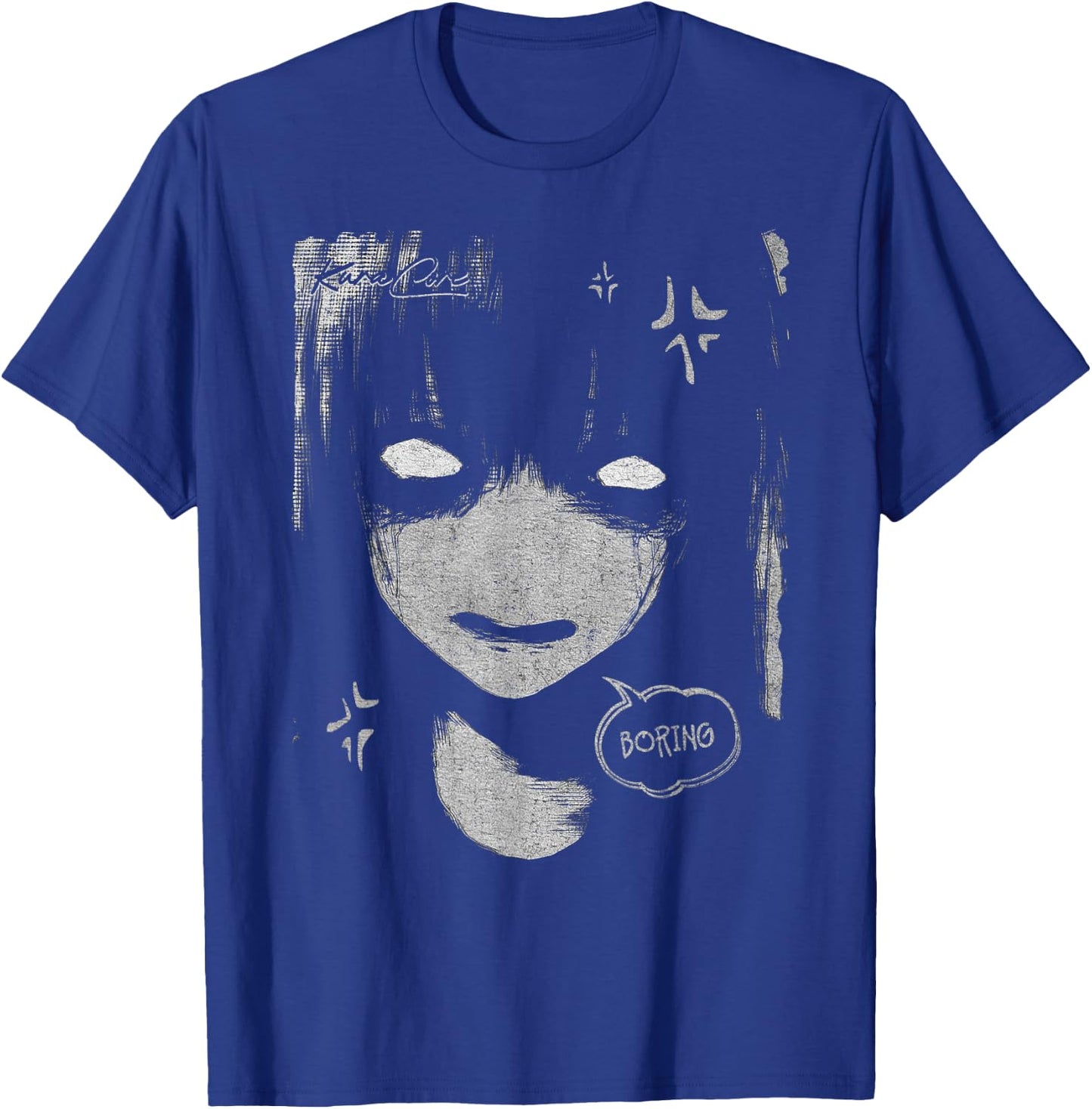 Japon Streetwear Cyberpunk Y2K Techwear Rétro Manga Anime T-Shirt - T-Shirt | Royal