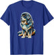 Polygon Art Tibetan Mastiff T-Shirt - T-Shirt | Royal