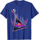 Retro Synthwave Balalaika T-Shirt - T-Shirt | Royal