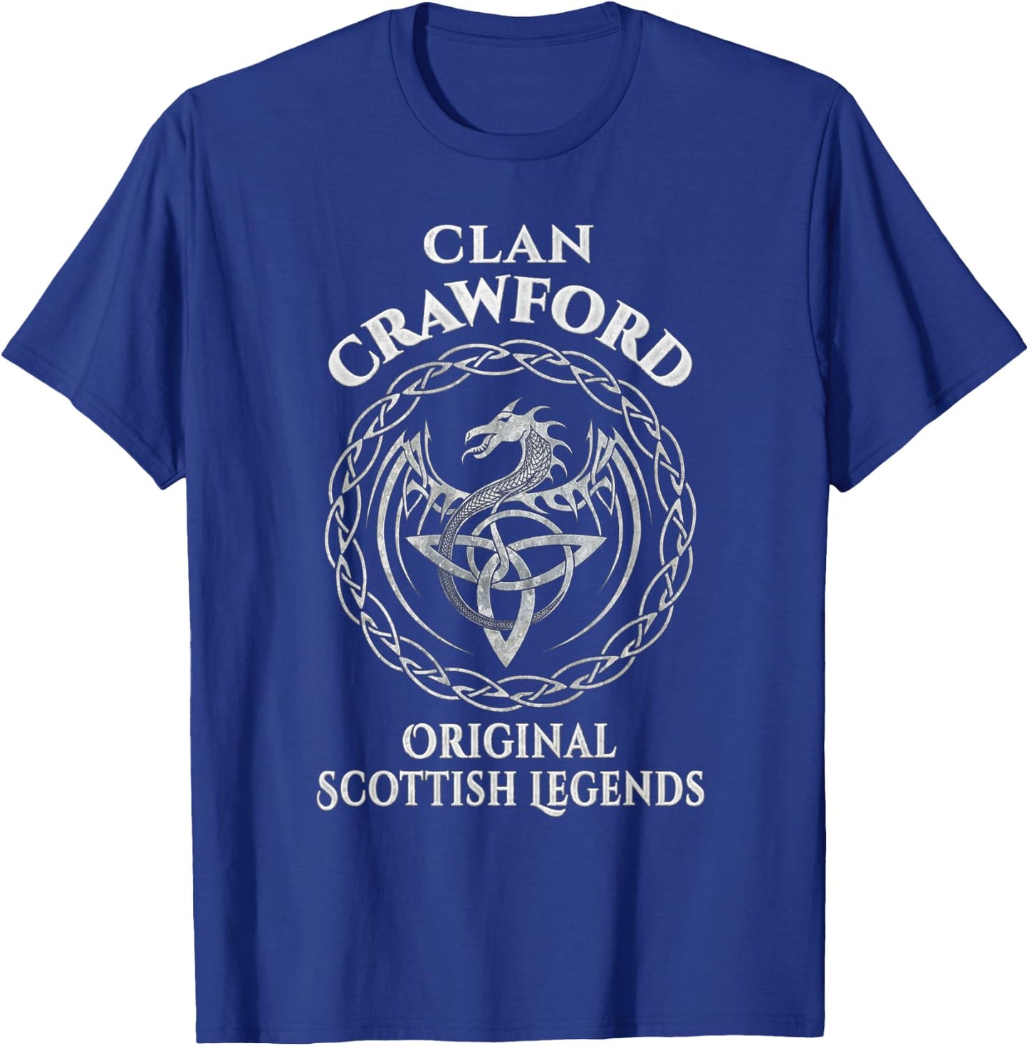 Crawford Original Scottish Legends - Crawford Family T-Shirt - T-Shirt | Royal