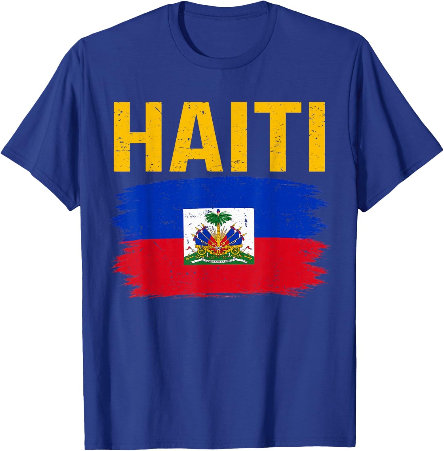 Haiti Independence Haitian Flag Day Haiti Flag Women Men T-Shirt - T-Shirt | Royal