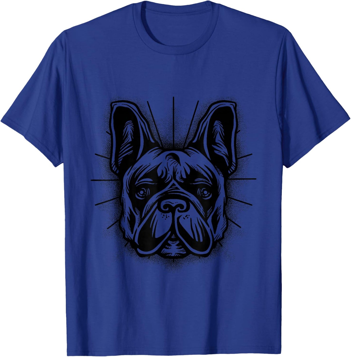 Französische Bulldogge Herren Damen Frenchie Hund T-Shirt - T-Shirt | Royal
