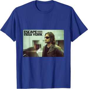 Escape From New York Snake Wearing Leather Jacket T-Shirt - T-Shirt | Royal