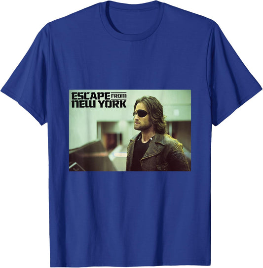 Escape From New York Snake Wearing Leather Jacket T-Shirt - T-Shirt | Royal