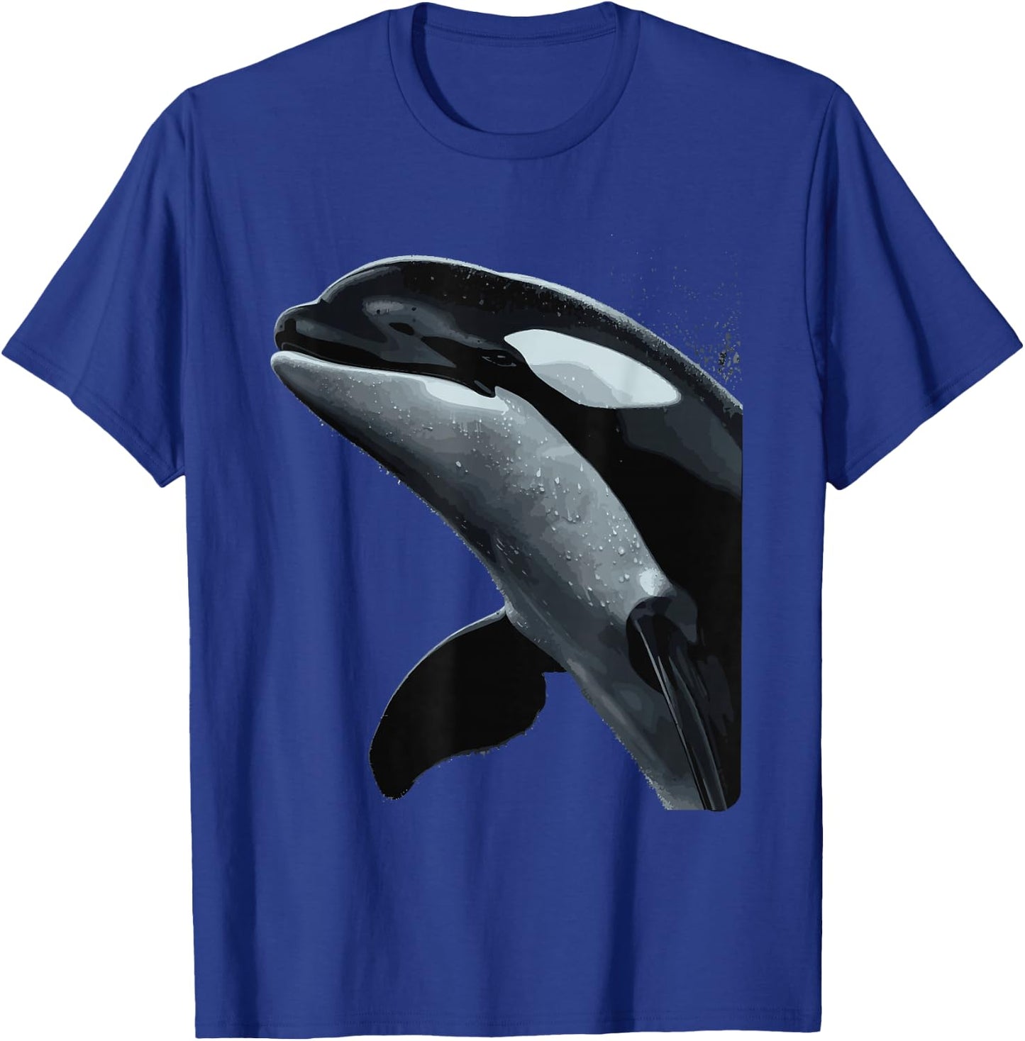 Orca Whale T-Shirt - T-Shirt | Royal