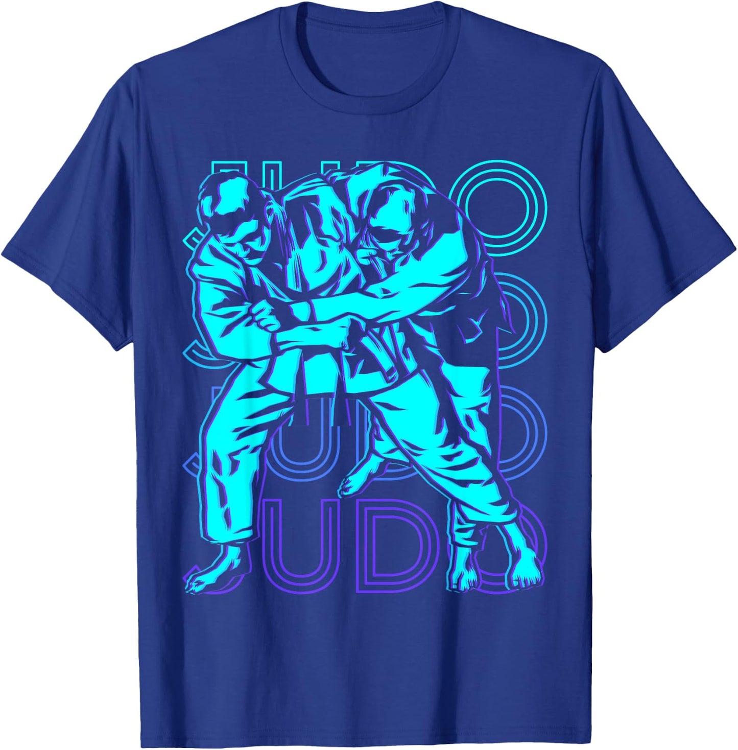 Judo Retro , black, s T-Shirt - T-Shirt | Royal