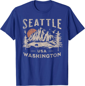 Seattle T-Shirt - T-Shirt | Royal