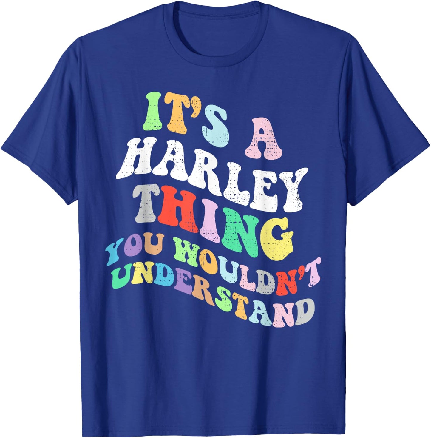 Retro Groovy Its a Harley Thing You Wouldnt Understand T-Shirt - T-Shirt | Royal