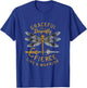 Graceful Dragonfly Fierce Like A Warrior Fantasy T-Shirt - T-Shirt | Royal