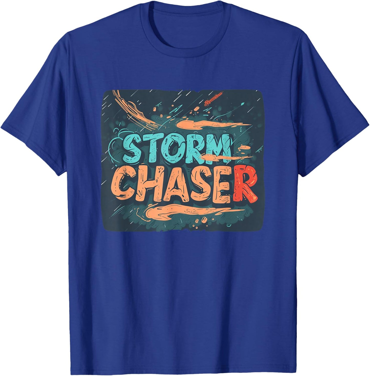 Multicolor Storm Chaser Costume for Adults and Kids T-Shirt - T-Shirt | Royal