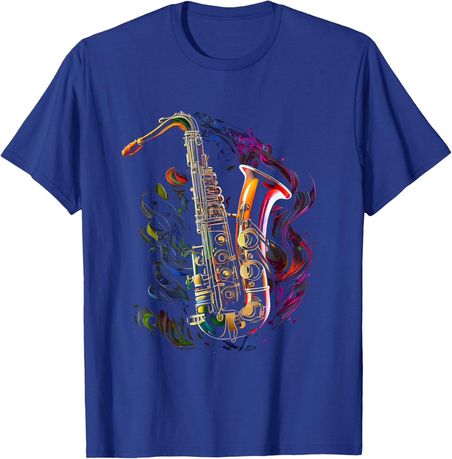 Saxophon Musiker Saxophon Geschenk T-Shirt - T-Shirt | Royal