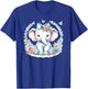 Elephant | Cute Baby Elephant T-Shirt - T-Shirt | Royal