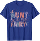 Aunt of The Little Fairy 1St Birthday Girl Fairytale T-Shirt - T-Shirt | Royal