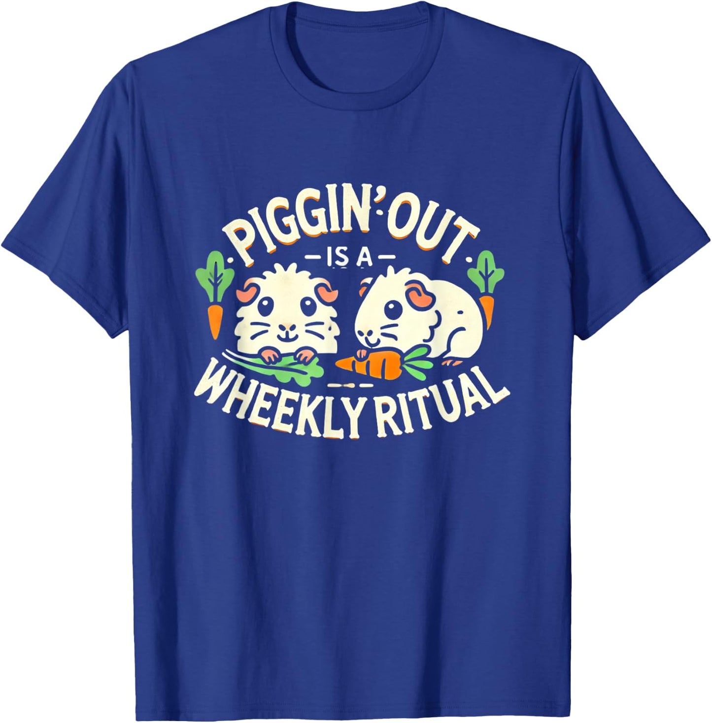 Funny Guinea Pig Guinea Pigs Guinea Pig Lover T-Shirt - T-Shirt | Royal