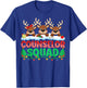 Counselor Squad Reindeer Xmas School Counselor Christmas T-Shirt - T-Shirt | Royal